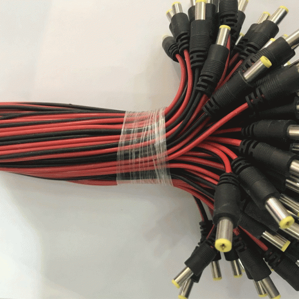 Jack cắm nguồn tổng cho camera ( bó 100 sợi )