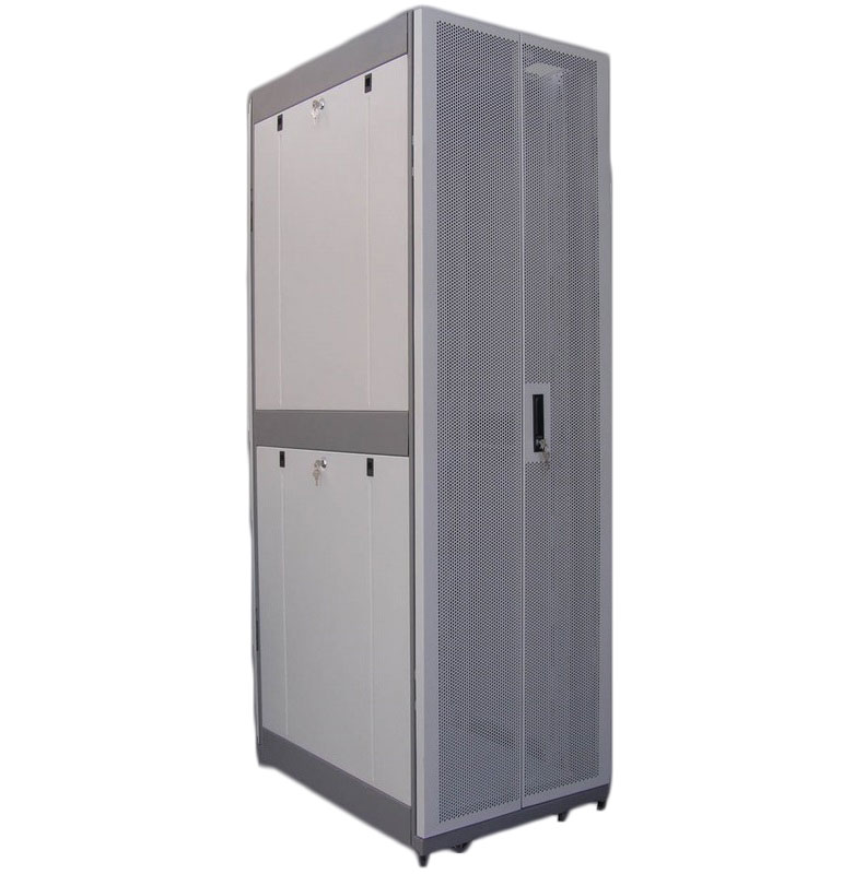 Tủ rack mạng 36U-D800 Rack cabinet ECP-36U800-B Cửa lưới trước sau