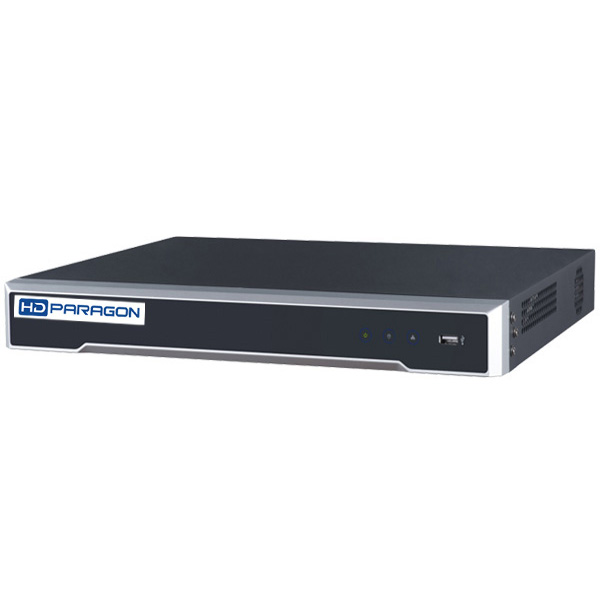 Đầu ghi IP HDPARAGON HDS-N7632I-4K/P Ultra HD 4K, 2 Sata, HDMI 4K, Alarm Audio, băng thông 256Mbps, 16 cổng PoE