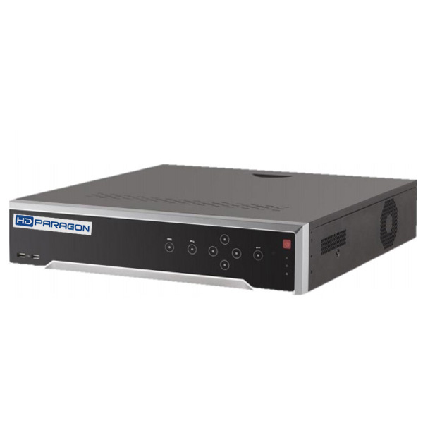 Đầu ghi IP HDPARAGON HDS-N7716I-4K/PE Ultra HD 4K, 4 Sata, HDMI 4K, Alarm Audio, băng thông 160Mbps, 16 cổng PoE