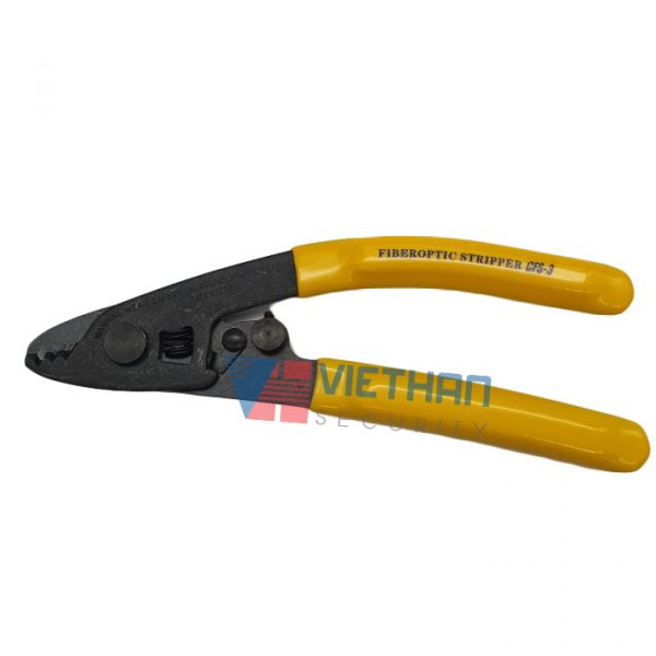 Kìm tuốt sợi quang chuyên dụng CFS-3 hình dáng nhỏ gọn , 3 lỗ tuốt sợi, chất liệu thép ko gỉ