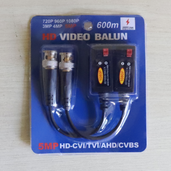 Balun 3011H hỗ trợ camera AHD/CVI/TVI 5MP khoảng cách lên tới 600m