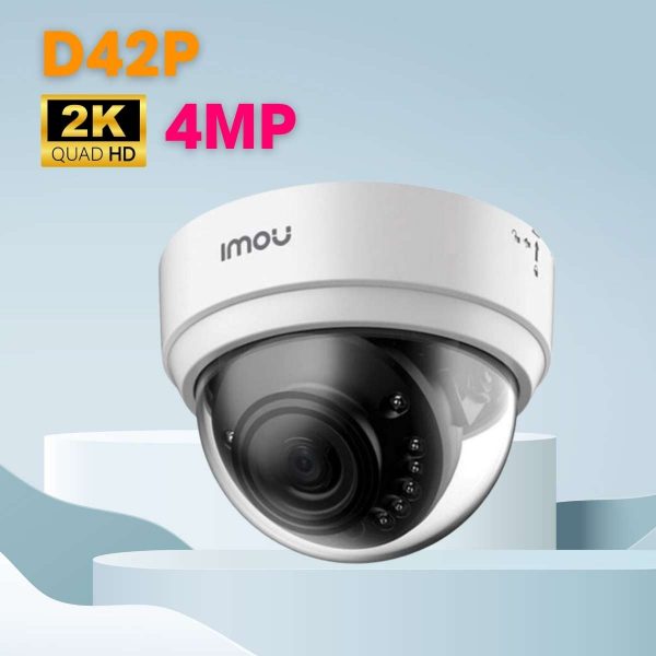 Camera giám sát Wifi IMOU IPC-D42P 4MP hồng ngoại 20m, Chuẩn chống nước IP67