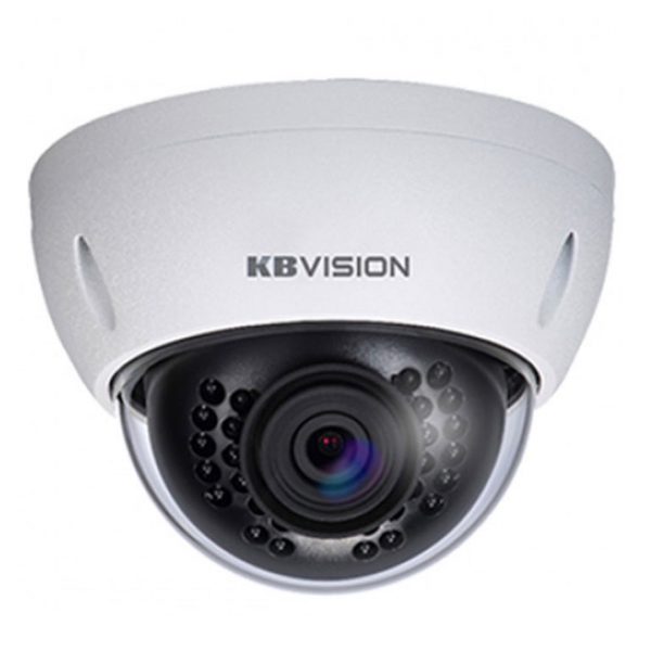 Camera IP KBVISION KH-N2022 2.0 Megapixel, IR 30m, góc nhìn 92 độ, PoE