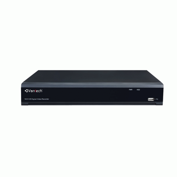 Đầu ghi hình Vantech VPH-D4004HR-N (XVR 4 CHANNEL 5in1 2MP, 4 kênh analog, 2 kênh IP, chuẩn H.265+)