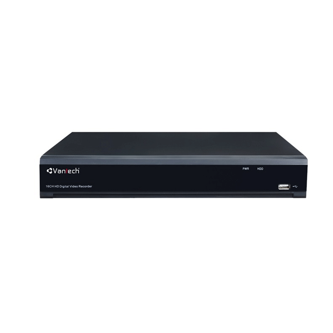 Đầu ghi hình Vantech VPH-D4004HR-N (XVR 4 CHANNEL 5in1 2MP, 4 kênh analog, 2 kênh IP, chuẩn H.265+)