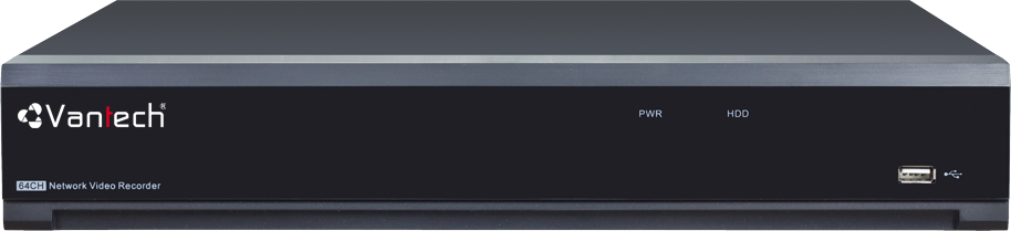 Đầu ghi hình Vantech VPH-N4464/32P 64 kênh H265, ghi hình 4K, 32 cổng PoE