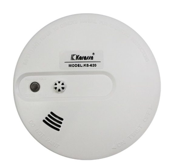 Đầu báo khói và nhiệt không dây KARASSN KS-620, Báo tại chỗ và kết nối với các trung tâm báo động