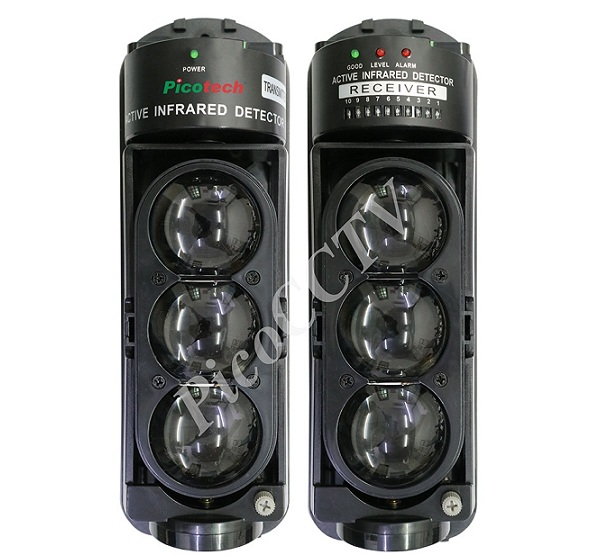 Đầu photo BEAM 3 tia Picotech PCA-200ABE-10, hiển thị trạng thái tín hiệu bằng đèn Led