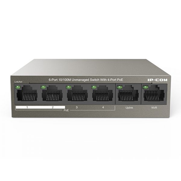 Thiết bị mạng HUB -SWITCH IPCOM POE F1106P-4-63W