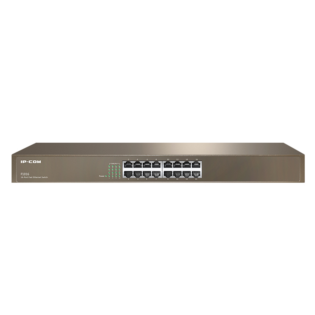Thiết bị mạng HUB -SWITCH IPCOM UNMANAGED F1016