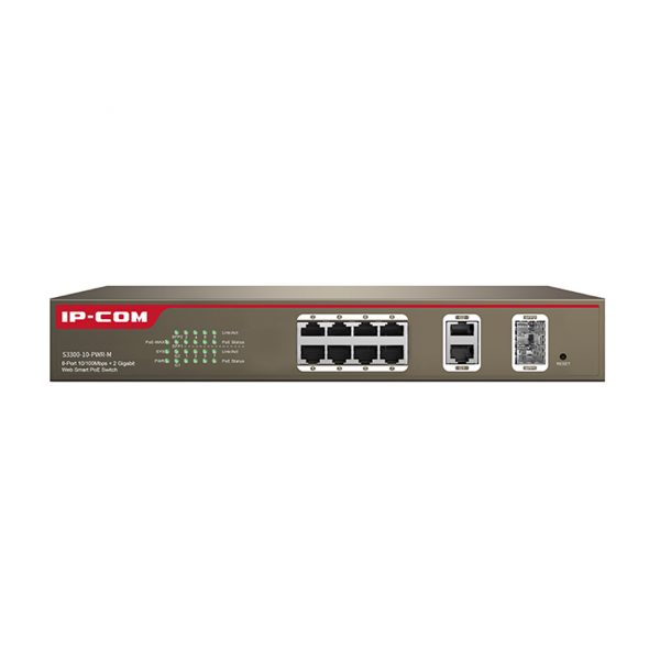 Thiết bị mạng HUB -SWITCH IPCOM  POE S3300-10-PWR-M
