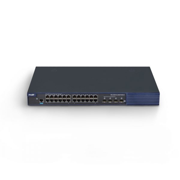 Thiết bị mạng HUB -SWITCH Ruijie RG-S2910-24GT4XS-E (24 10/100/1000BASE-T Ports, 4 1G/10GBASE-X SFP+ Ports (non-combo), AC)