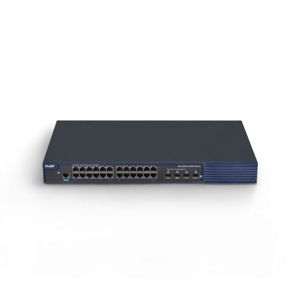 Thiết bị mạng HUB -SWITCH Ruijie RG-S2910-48GT4XS-E (48 10/100/1000BASE-T Ports, 4 1G/10GBASE-X SFP+ Ports (non-combo), AC)