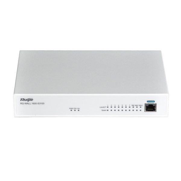 Thiết bị mạng HUB - SWITCH Ruijie RG-WALL 1600-S3100-LIS-1Y (10 cổng GE, 1U)