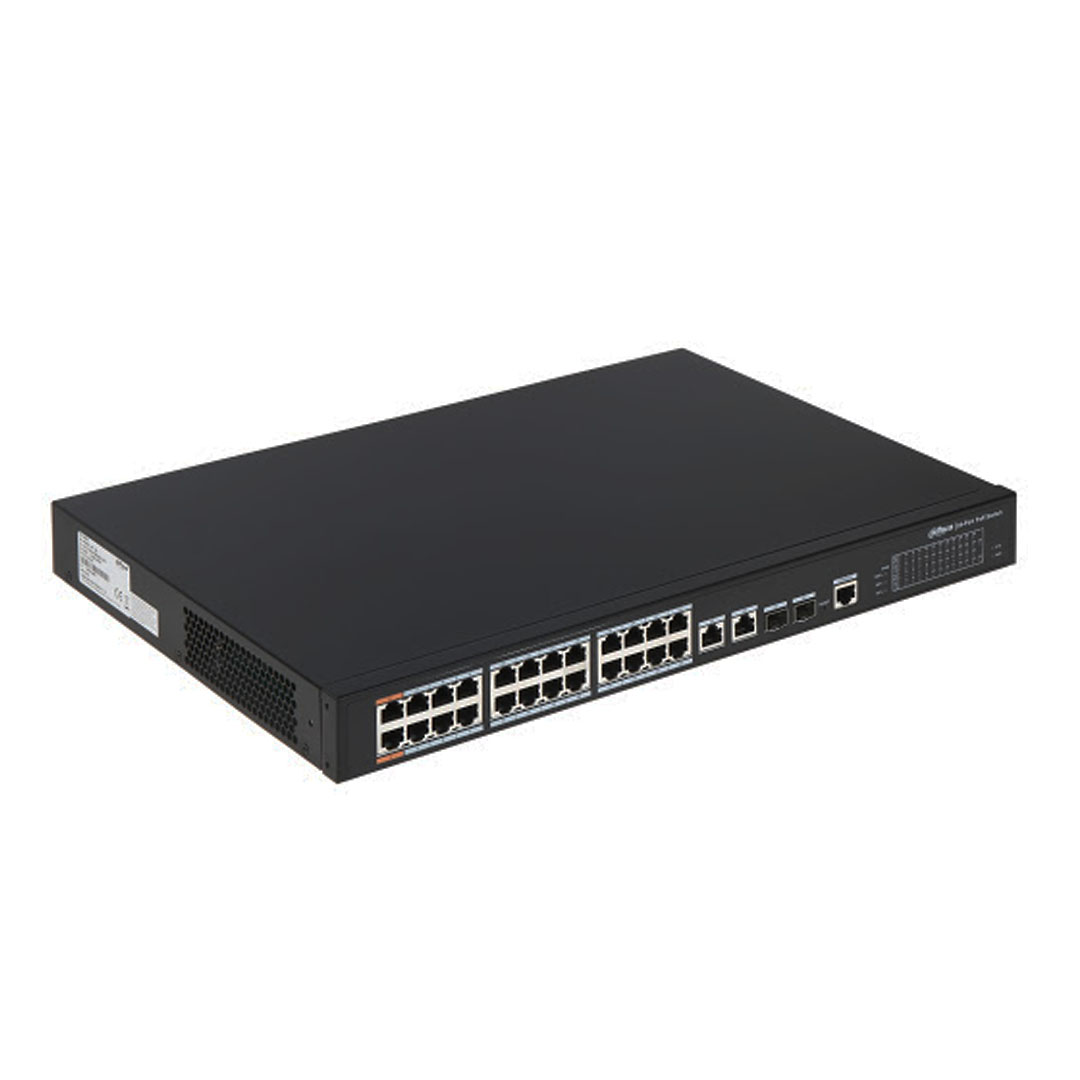 Thiết bị mạng HUB - SWITCH POE Dahua DH-PFS4226-24ET-240 (công nghiệp)