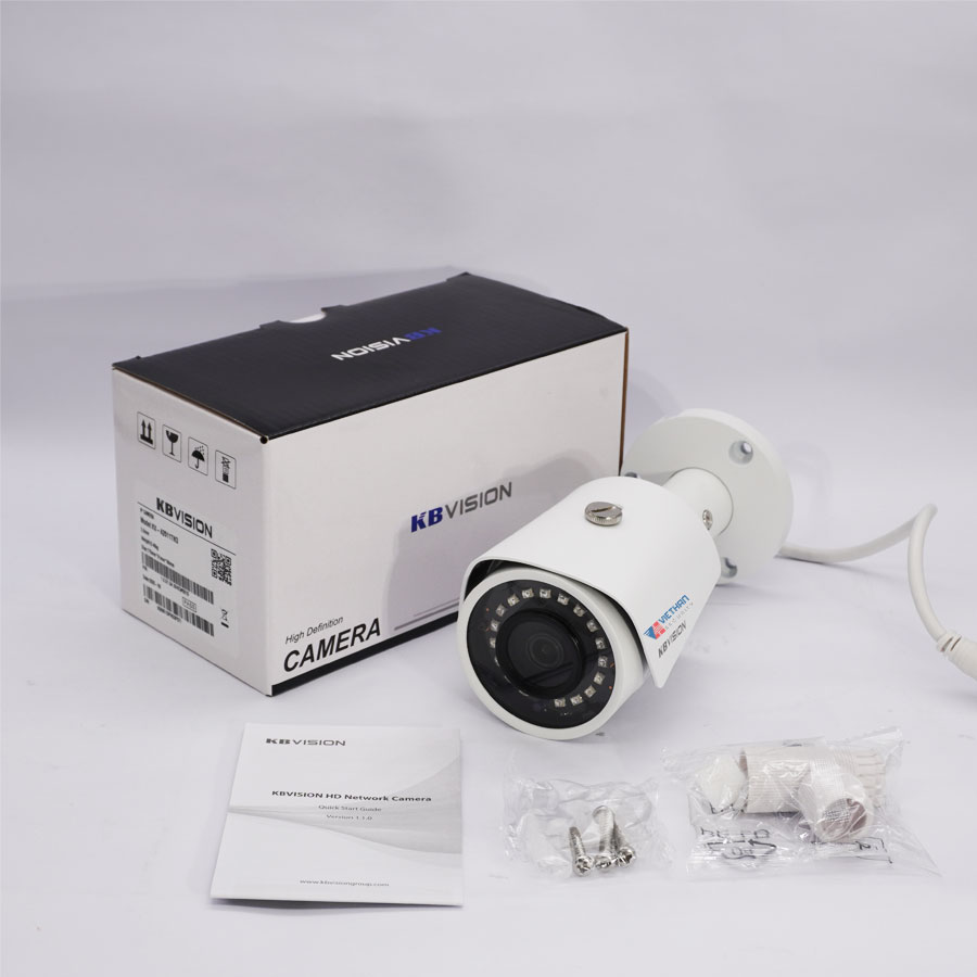 Camera quan sát IP KBVISION  KX-A2011TN3 (2.0 Megapixel, hồng ngoại 30m)