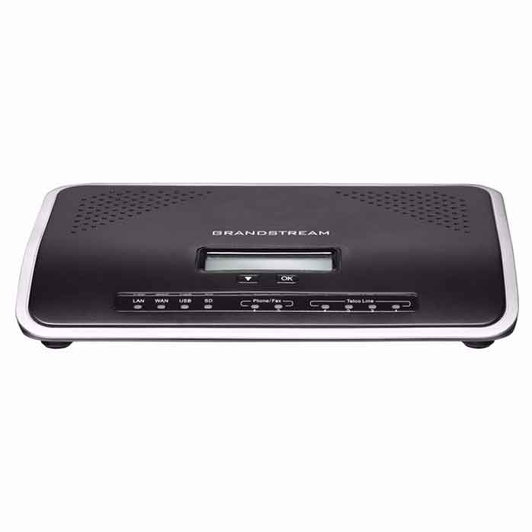 Tổng đài IP Grandstream UCM6204 (4 cổng vào bưu điện - 500 máy lẻ SIP)