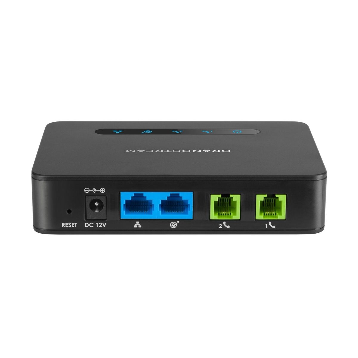 Bộ chuyển đổi Gateway 2 cổng máy lẻ analog FXS Grandstream HT812 WAN/LAN Gigabit