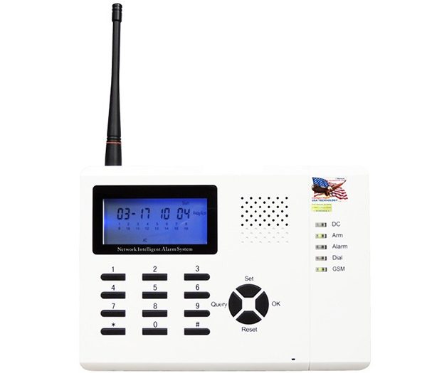 KARASSN KS-899 tủ báo động 16 Wireless zone, 4 vùng có dây, 1 tủ, 1 hồng ngoại, 1 công tắc từ, 2 remote