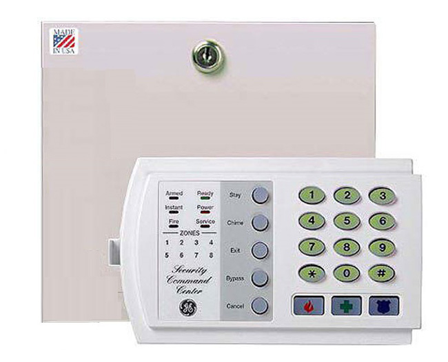 NetworX-NX-4 trung tâm báo cháy báo trộm 4 zone, bao gồm bàn phím, bình acquy