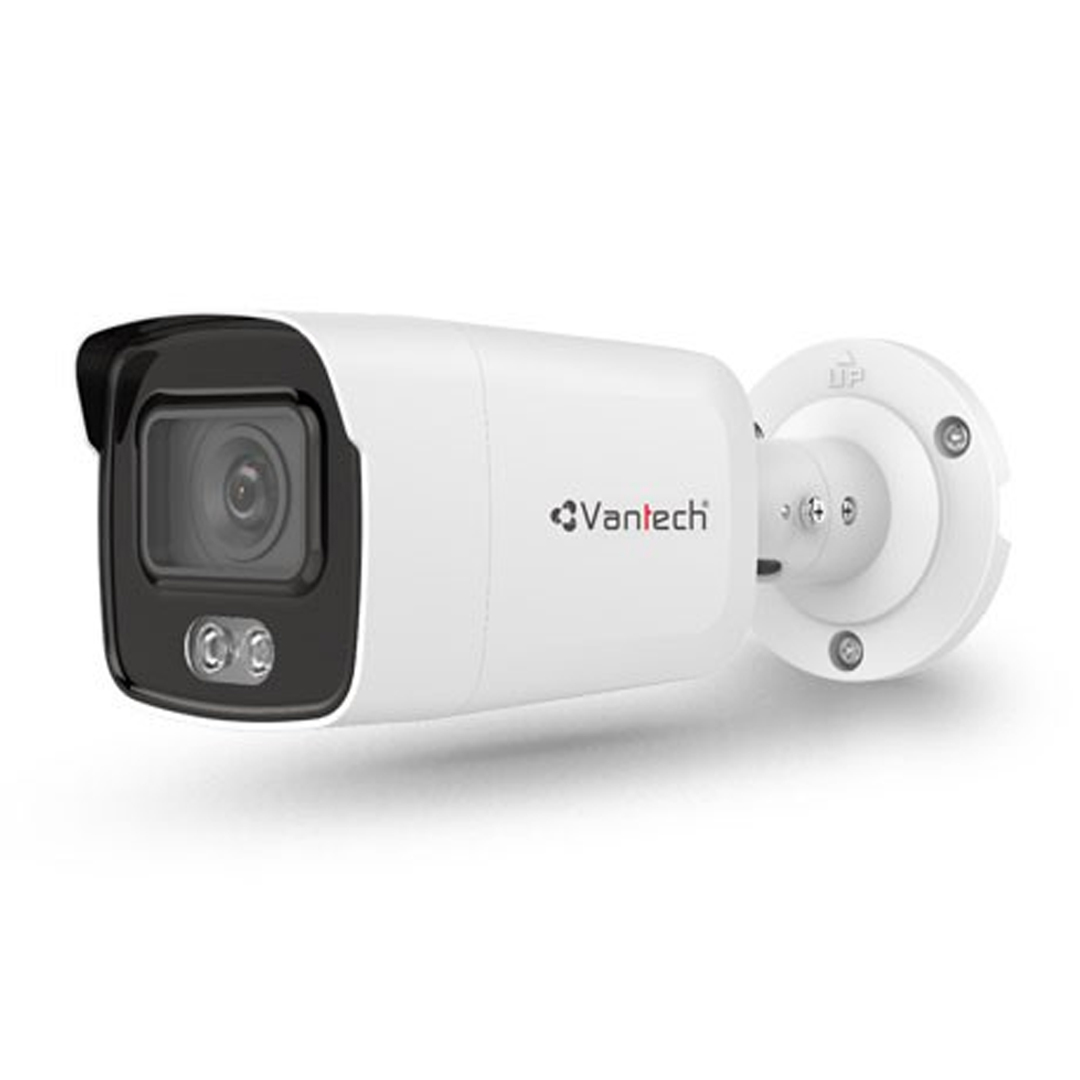Camera quan sát IP VANTECH VP-C2398BP (Camera thân IP, 2.0MP, hồng ngoại 30m, Full-Color, chuẩn nén H.265+)