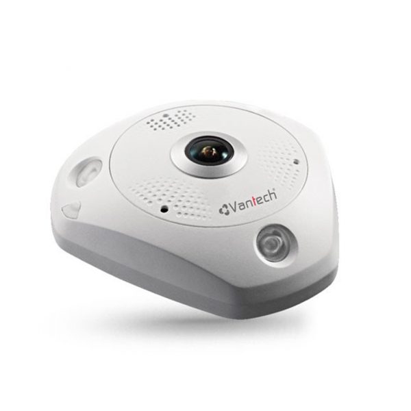Camera quan sát IP VANTECH VP-61592FP (Camera mắt cá IP, độ phân giải 6.0MP, hồng ngoại 15m, chuẩn nén H.265+)