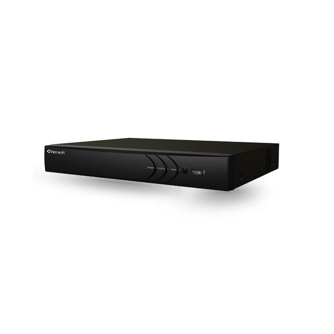 Đầu ghi hình IP Vantech VP-N16883H2 (16 CHANNEL NVR, độ phân giải 8.0MP,  cảnh báo xâm nhập, chuẩn nén H.265+)