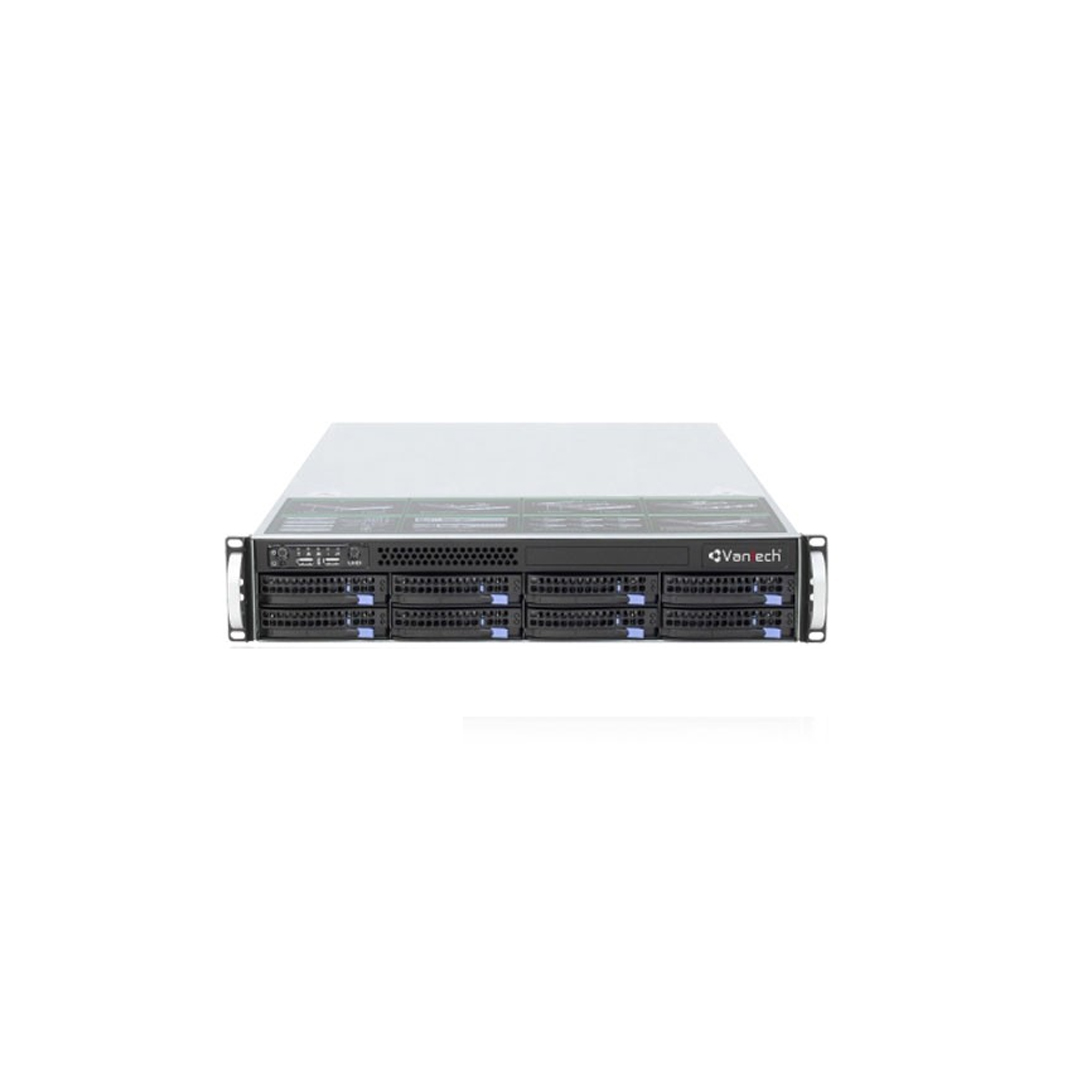 Máy Chủ ghi hình video thông minh Vantech VS-0864R (8 Bay Hotswap RECORDING SERVER)