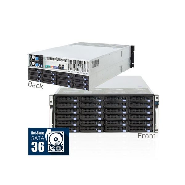 Máy chủ ghi hình video thông minh Vantech VS-3664R64A (36 Bay Hotswap RECORDING SERVER)