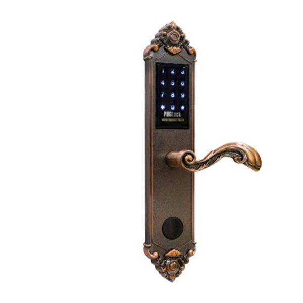 Khóa tay gạt dùng thẻ MI, mật mã và chìa khóa cơ PHGLock KR6135 (Tùy chọn APP)