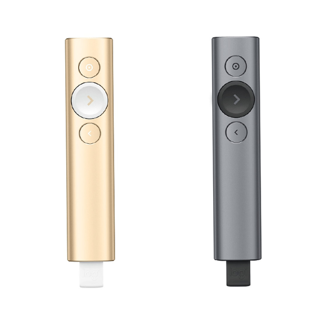 Bút trình chiếu Logitech Spotlight (GOLD/GREY)