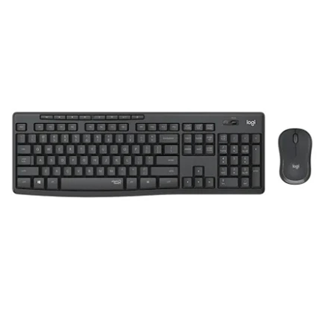 Combo Bàn phím và chuột Logitech MK295 đen (Không dây)