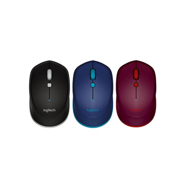 Chuột máy tính Logitech M337 (Black, Blue, Red)