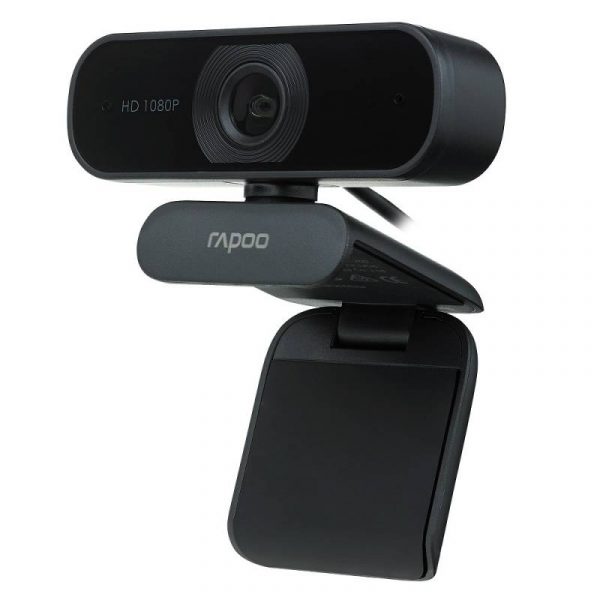 Webcam PC Rapoo C260 Full HD 1080P, micro đa hướng khử ồn, học online, họp trực tuyến
