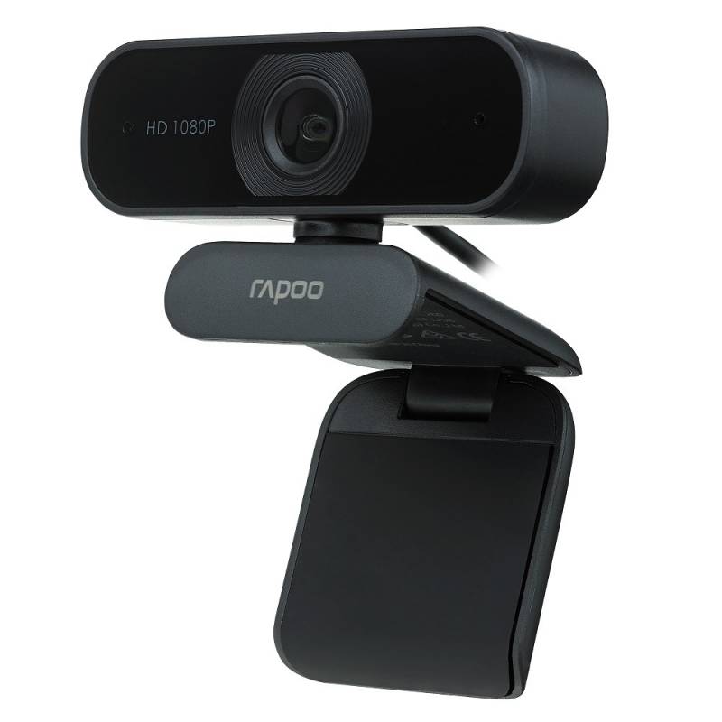 Webcam PC Rapoo C260 Full HD 1080P, micro đa hướng khử ồn, học online, họp trực tuyến