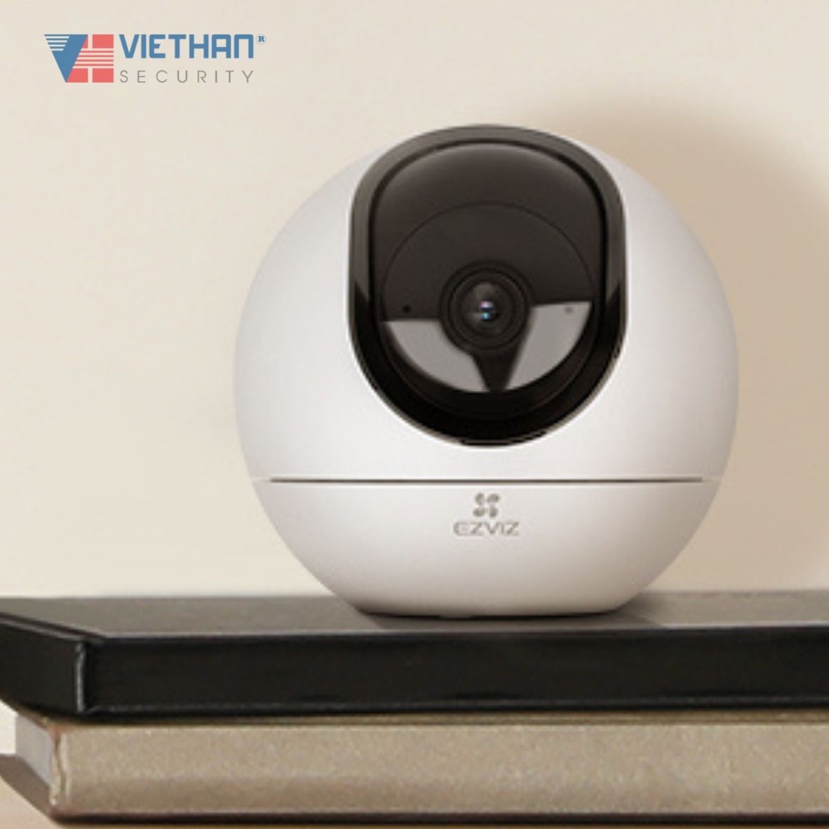 Camera Ezviz C6 2K 4 megapixel Dual-Band Wi-Fi  2.4 / 5 GHz, Panoramic View