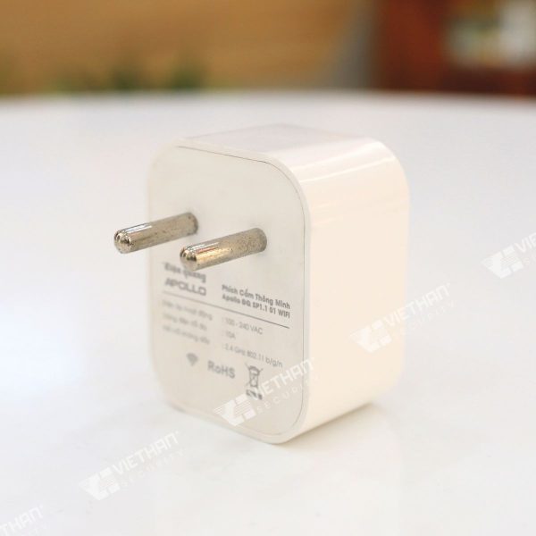 Phích cắm thông minh Điện Quang Apollo ĐQ SP1.1 01 Wifi ( Kiểu 1 lỗ, sử dụng wifi )