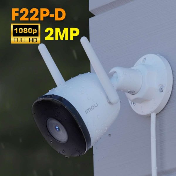 Camera an ninh ngoài trời Imou IPC-F22P-D, độ phân giải 1080P, Wifi Hotspot, phát hiện con người