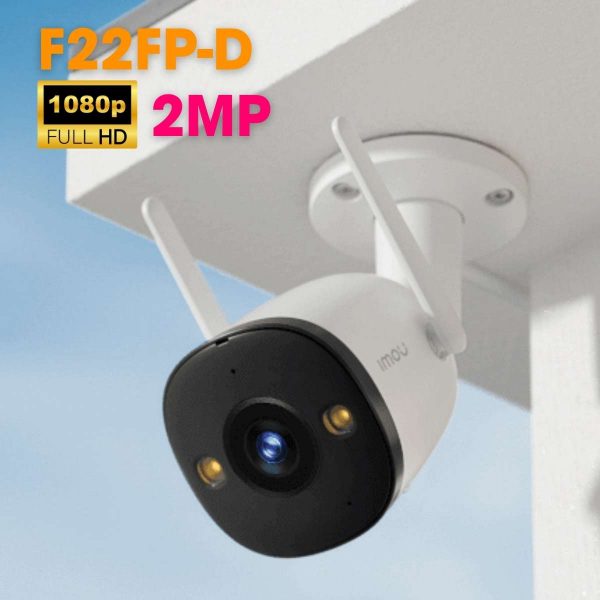 Camera không dây ngoài trời Imou IPC-F22FP-D, Full Color, 1080P, IP67, phát hiện con người