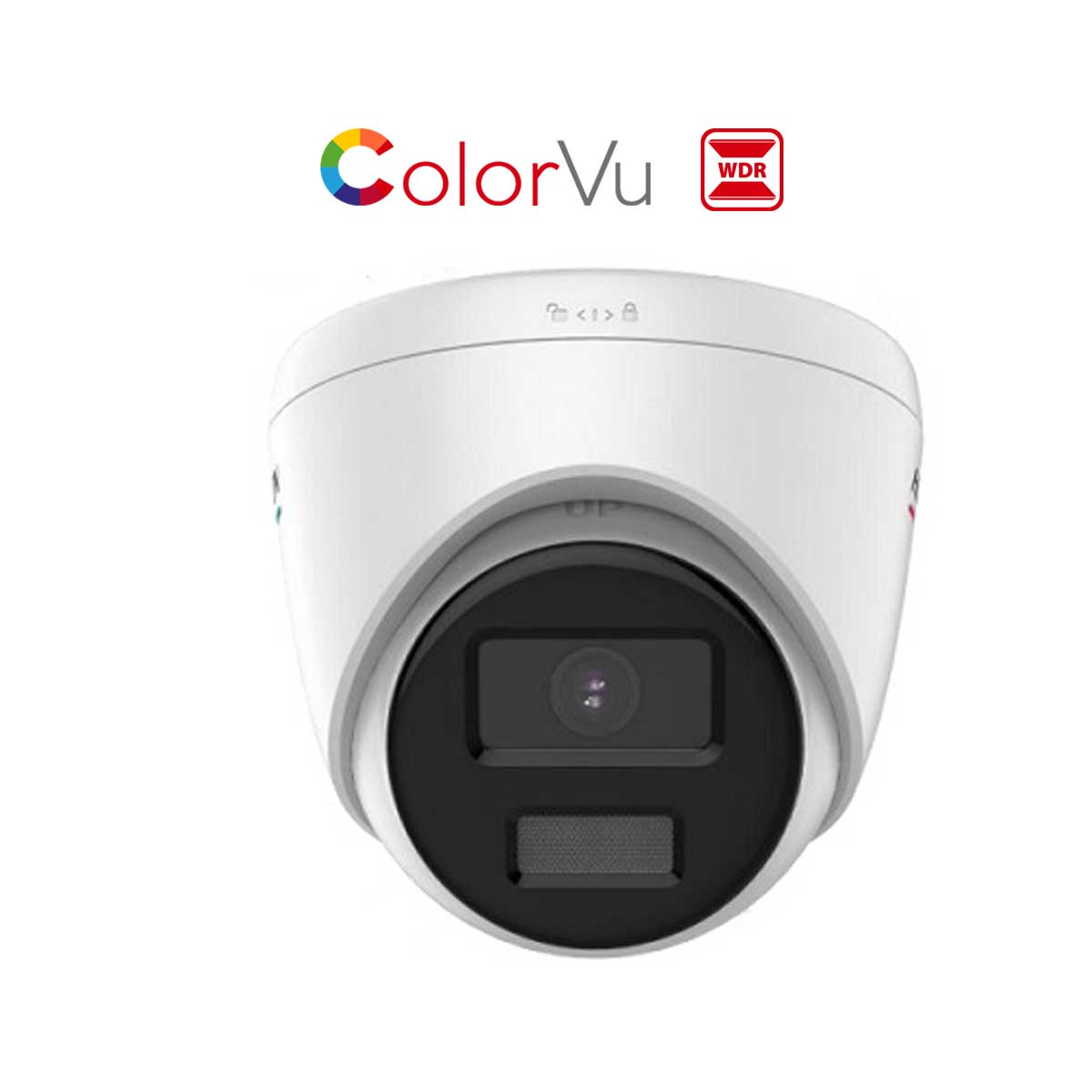 Camera IP dome ốp trần colorvu 4MP Hikvision DS-2CD1347G0-LUF C tích hợp mic thu âm,  thẻ nhớ MicroSD