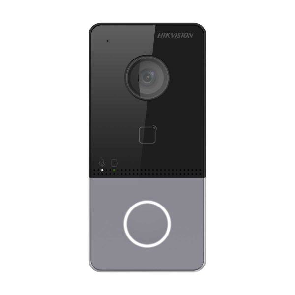 Camera chuông cửa IP Wifi Hikvision DS-KV6113-WPE1(B) 2MP, Mifare card, True WDR