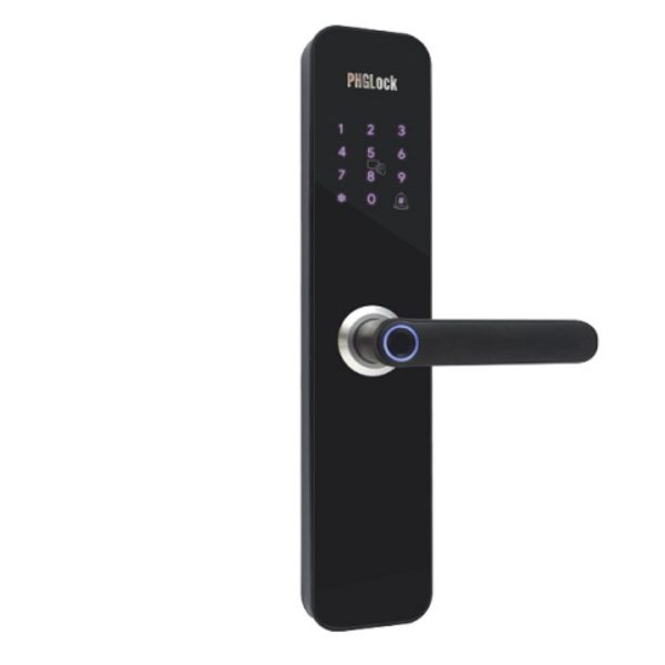 Khóa vân tay thông minh, thẻ từ, mật mã, chìa khóa cơ PHGLock FP8013 ( Korea )