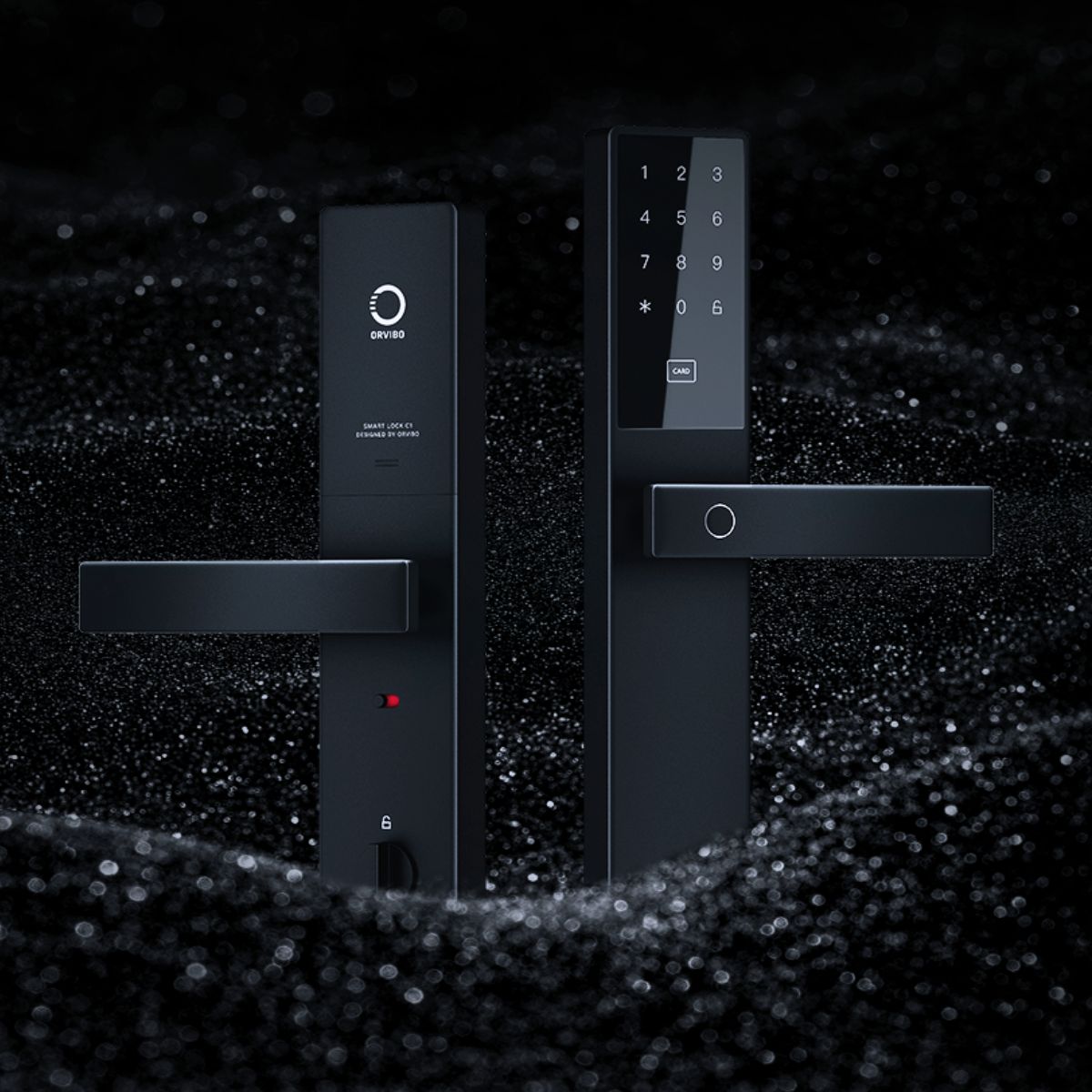 Khóa cửa thông minh Orvibo C1 mở khóa vân tay, thẻ từ, mật khẩu và chìa khóa cơ