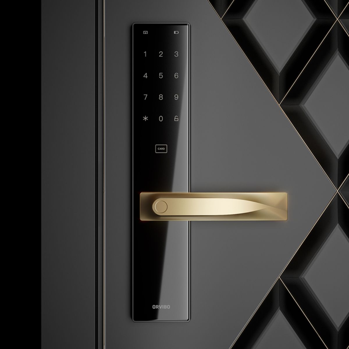 Khóa vân tay thông minh Orvibo S2 mở khóa bằng mật khẩu, thẻ từ, vân tay, chìa khóa cơ