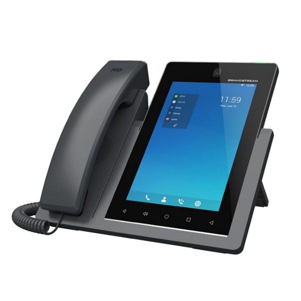 Điện thoại IP Grandstream GXV3470 16 Line, 16 SIP, 2 cổng mạng Gigabit PoE, tích hợp 2 mic