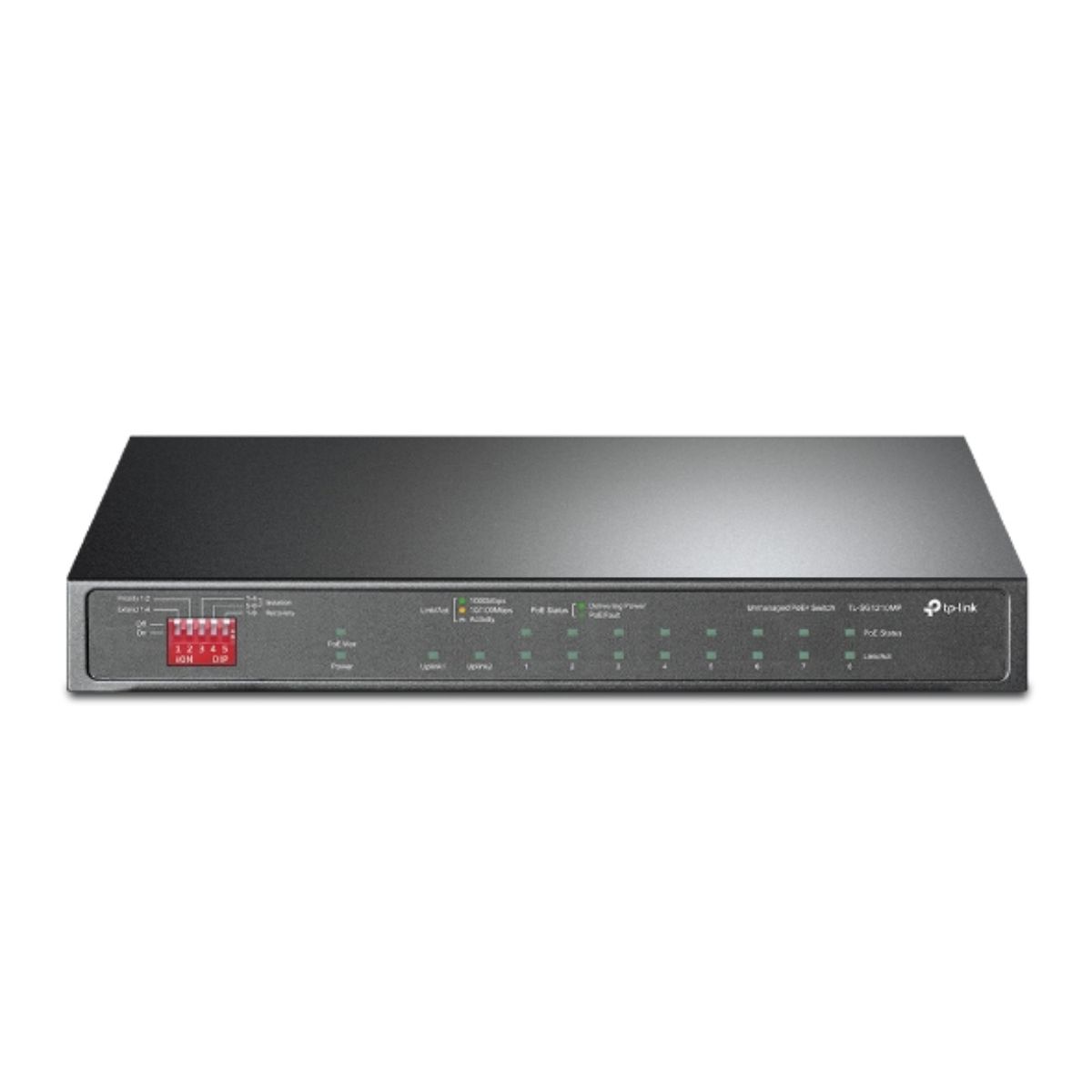Switch Desktop 10 cổng gigabit TP-Link TL-SG1210MP 8 cổng PoE+, 2x Gigabit Non-PoE
