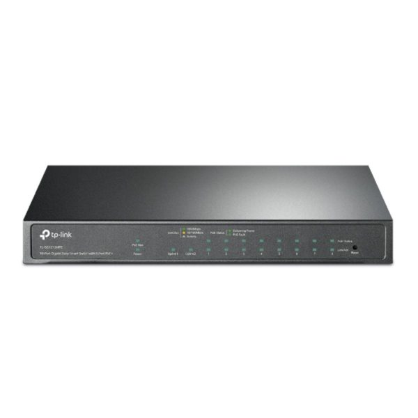 Easy Smart Switch with 10-Port PoE+ TP-Link TL-SG1210MPE 2 Gigabit, 1 Gigabit SFP Slot