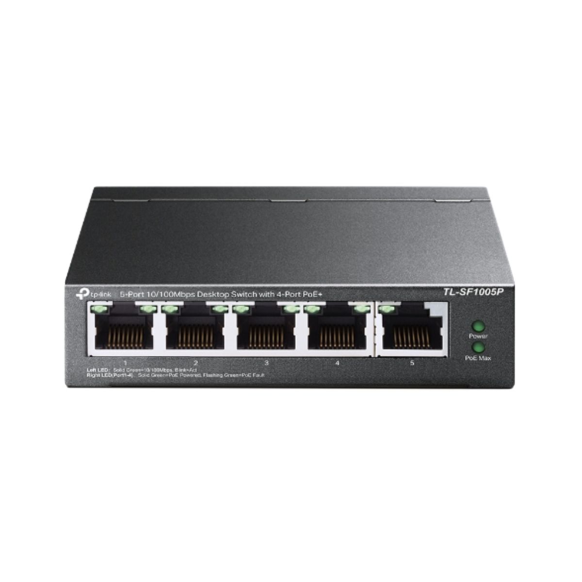 Cục chia mạng 5 cổng TP-Link TL-SF1005P 4-Port PoE, 58W