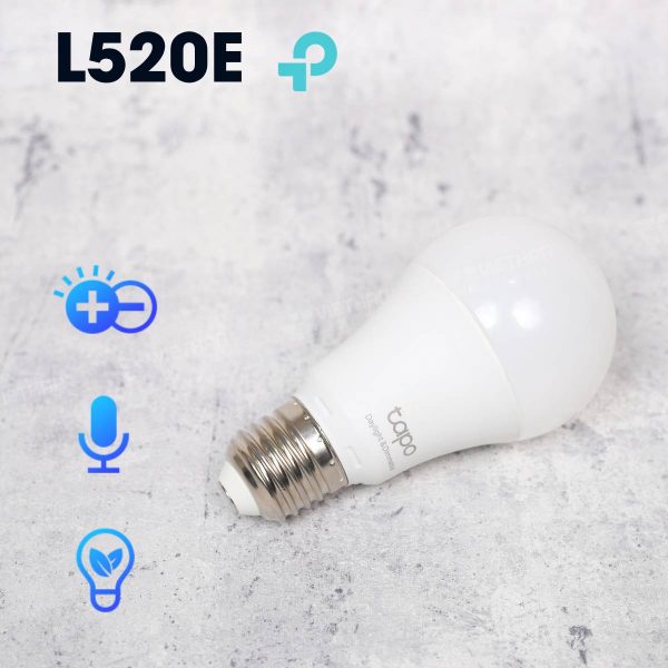 Bóng đèn thông minh TP-Link Tapo L520E điều chỉnh độ sáng, điều khiển bằng giọng nói